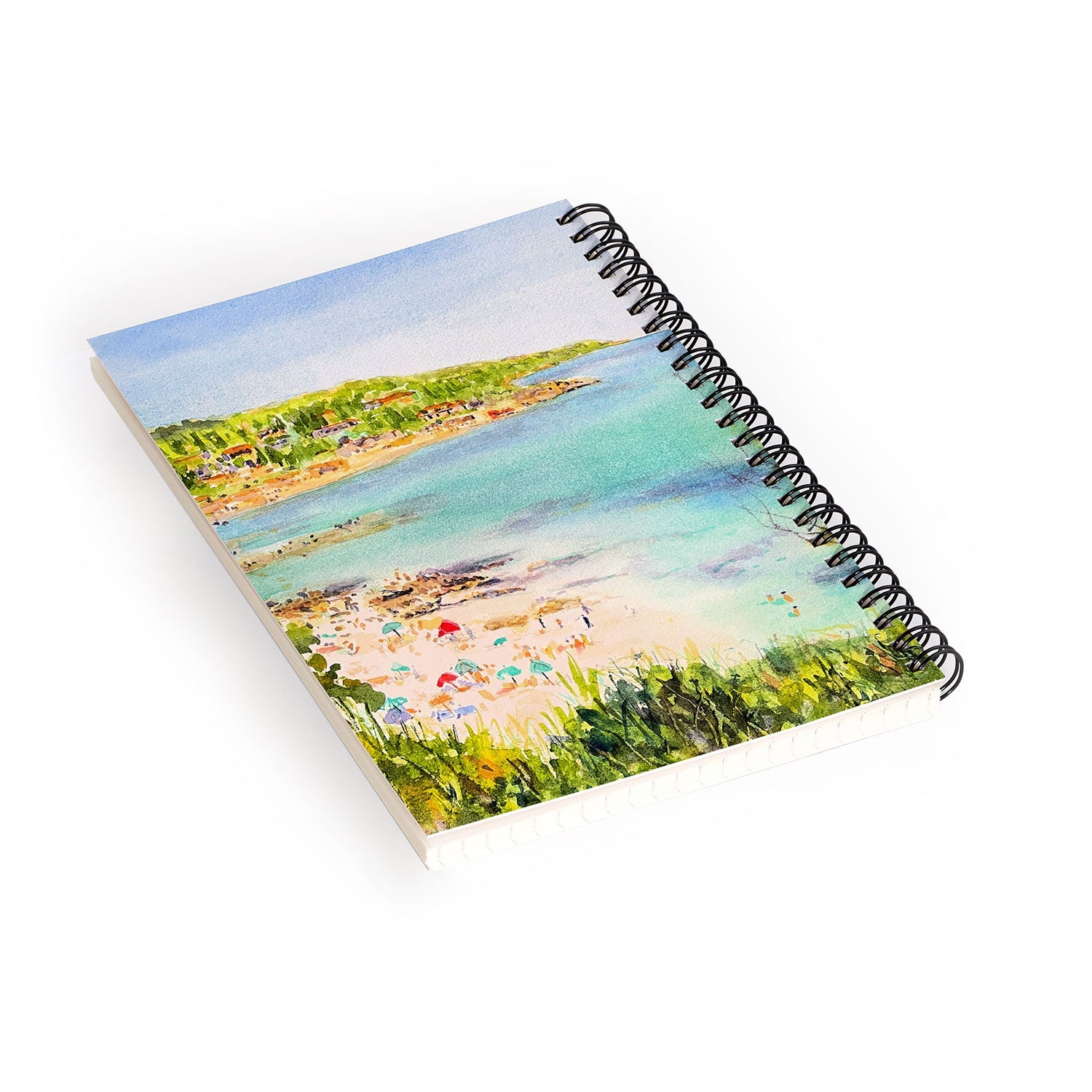 Laura Trevey South of France Spiral Notebook