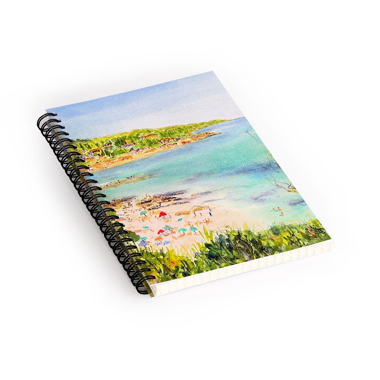 Laura Trevey South of France Spiral Notebook