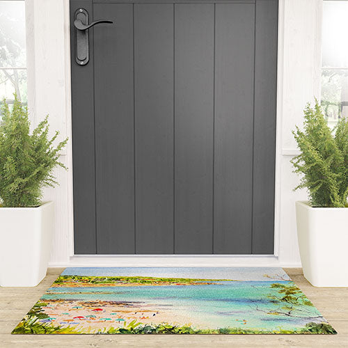 Laura Trevey South of France Welcome Mat