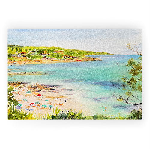 Laura Trevey South of France Welcome Mat