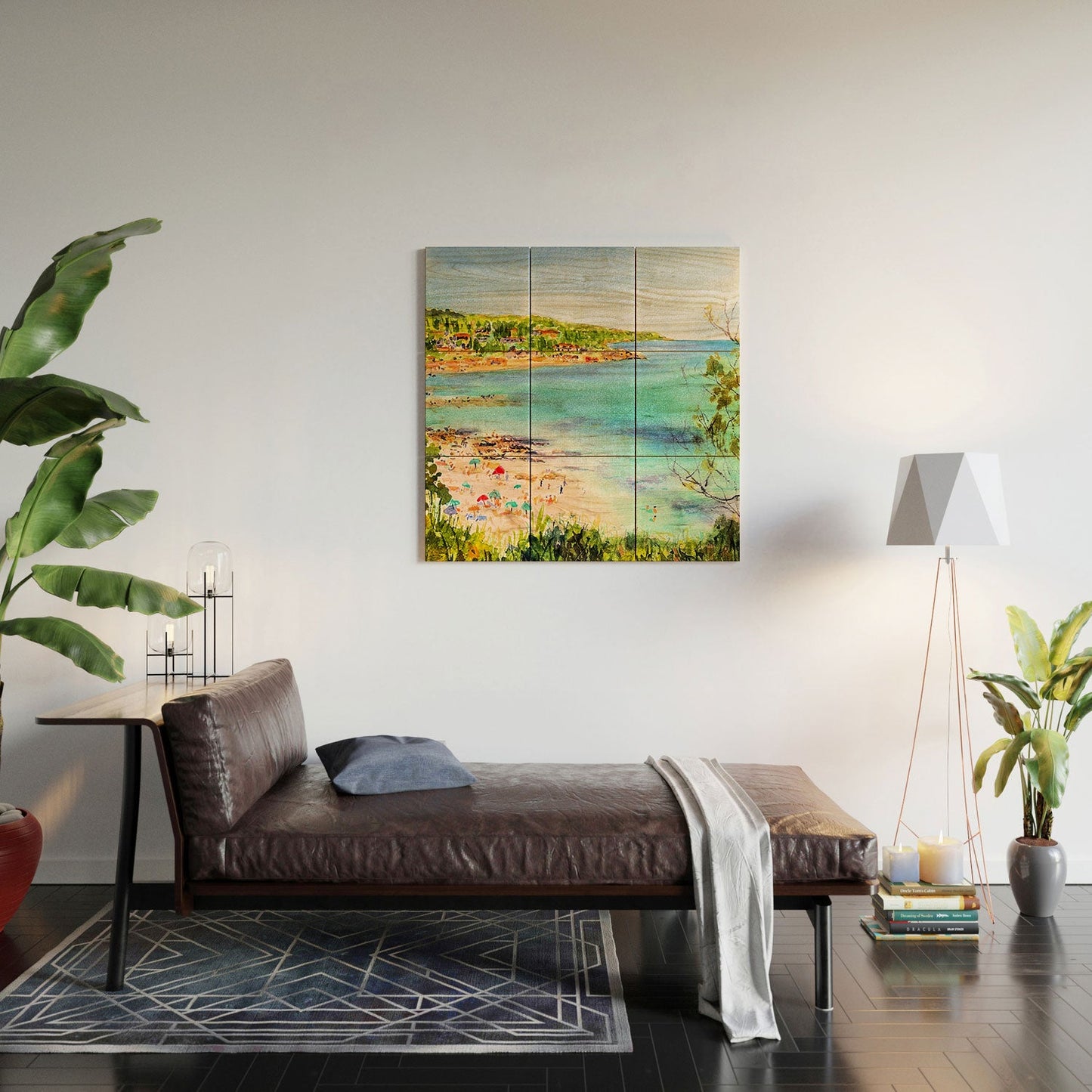 Laura Trevey South of France Wood Wall Mural