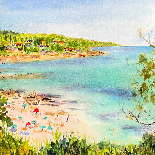 Laura Trevey South of France Shower Curtain