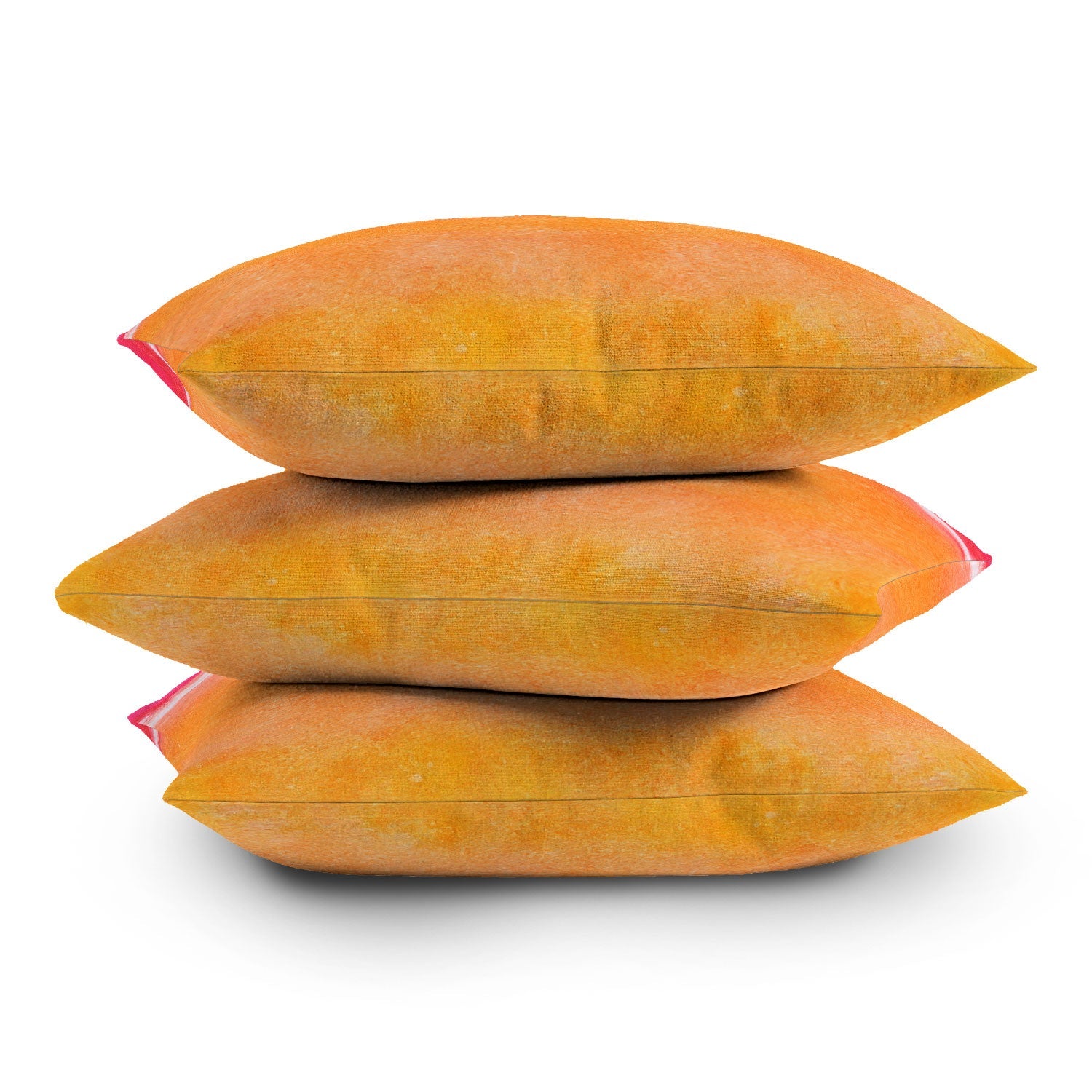 Laura Trevey Tangerine Tie Dye Throw Pillow