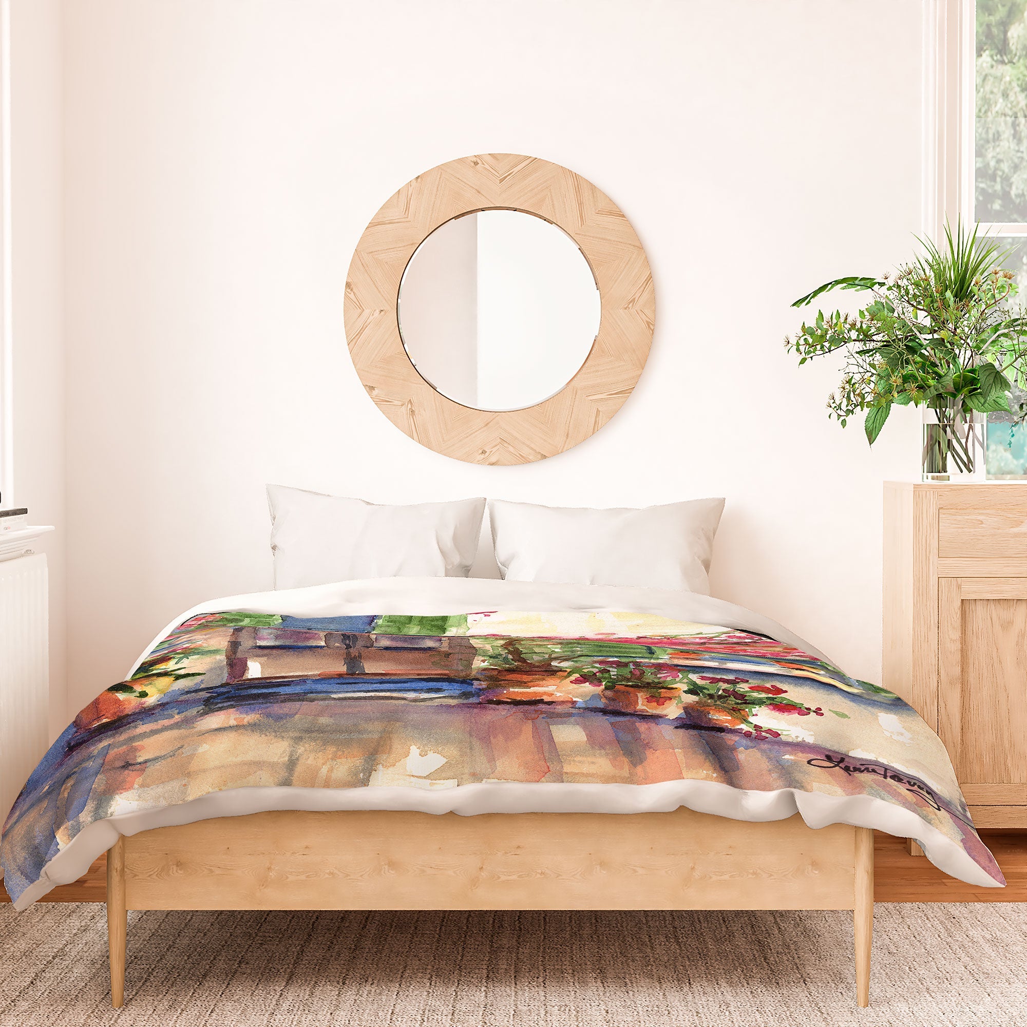 Laura Trevey Valldemossa Duvet Cover