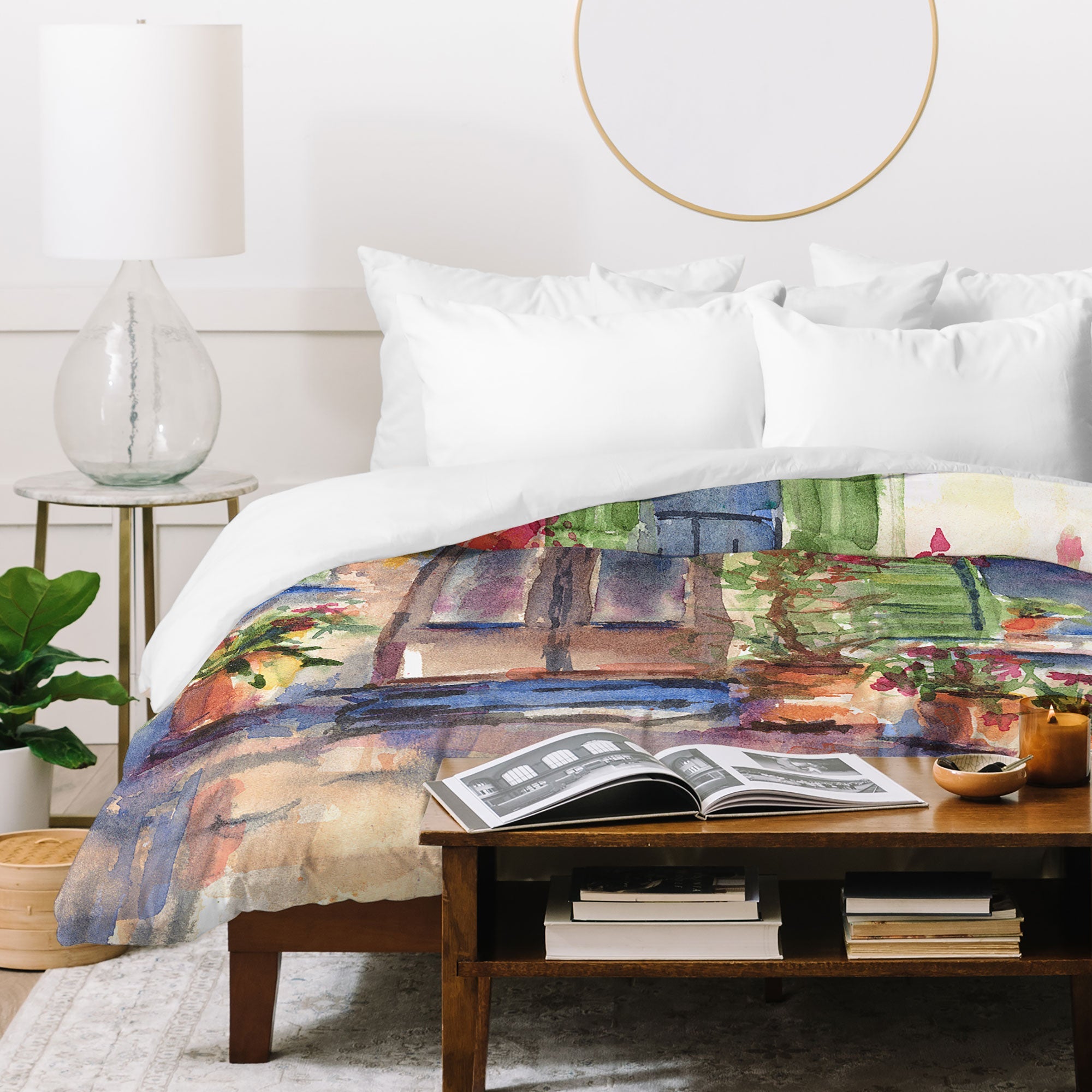 Laura Trevey Valldemossa Duvet Cover
