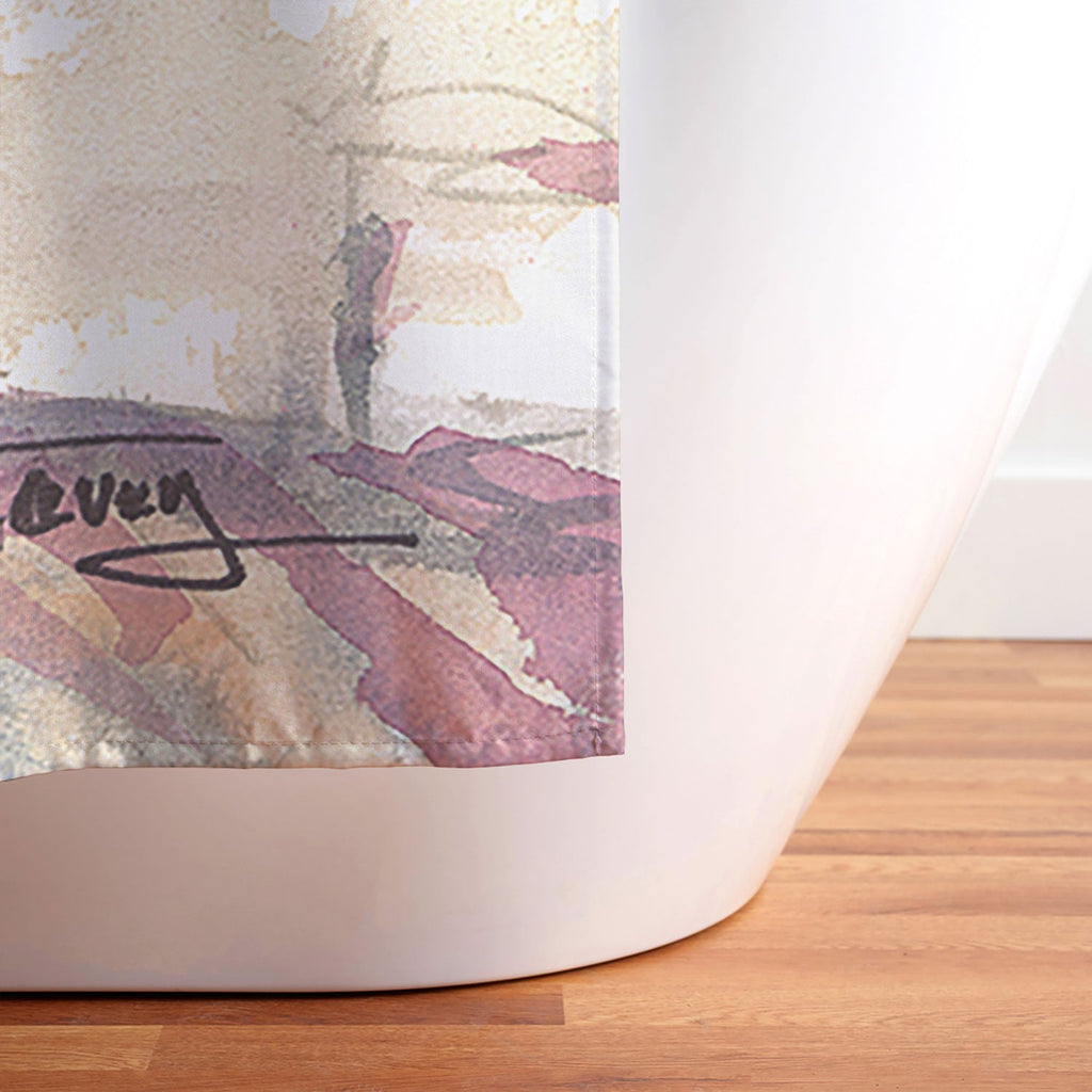 Laura Trevey Valldemossa Shower Curtain