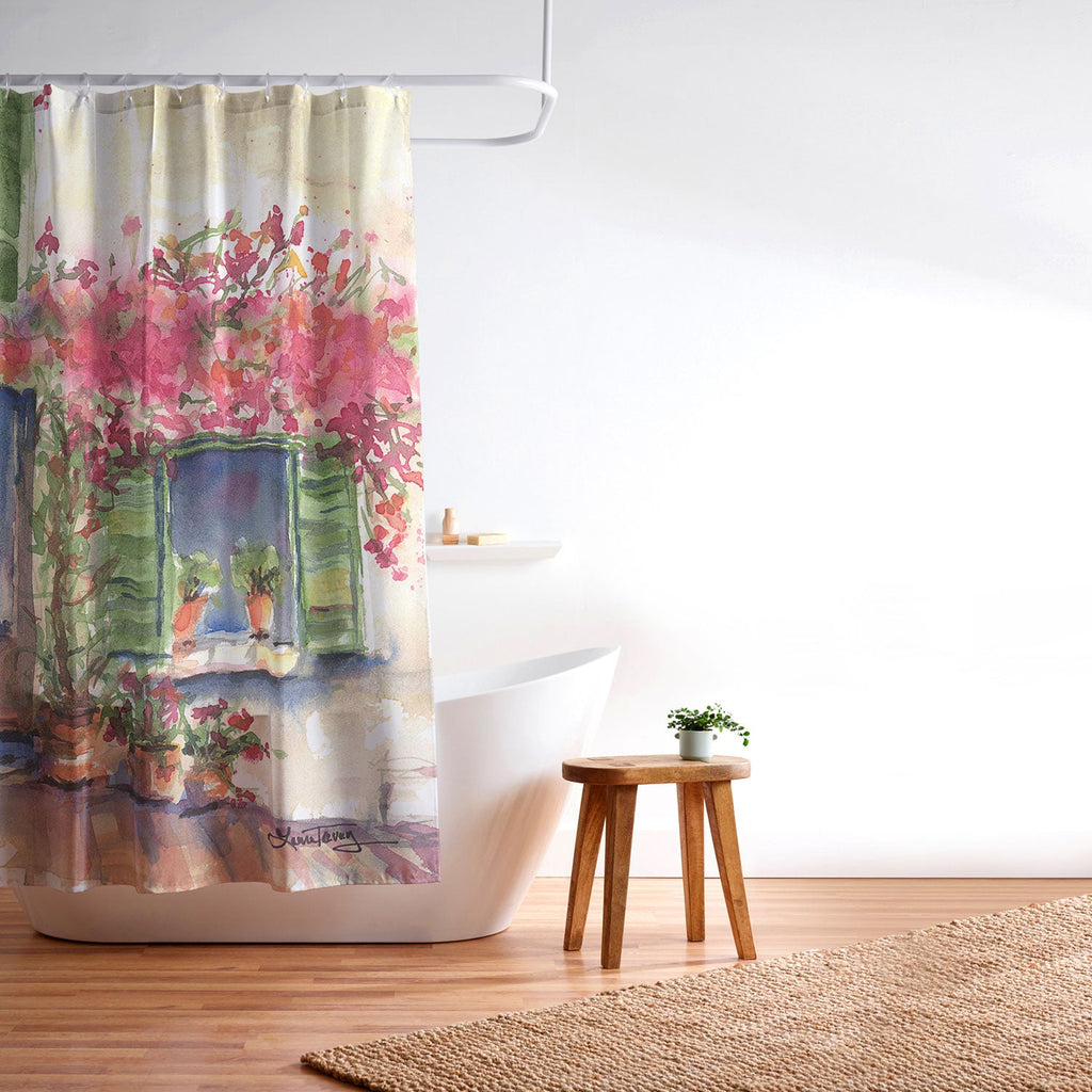 Laura Trevey Valldemossa Shower Curtain