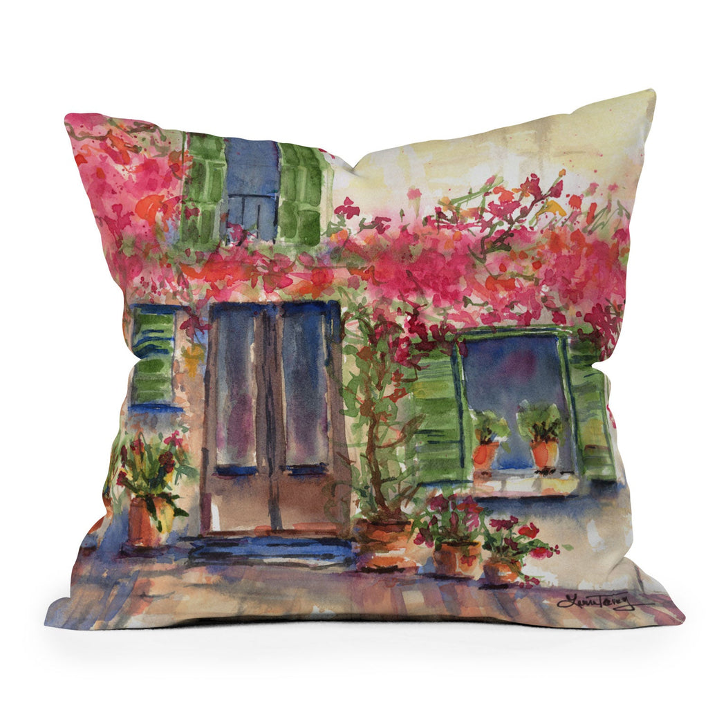 Laura Trevey Valldemossa Throw Pillow