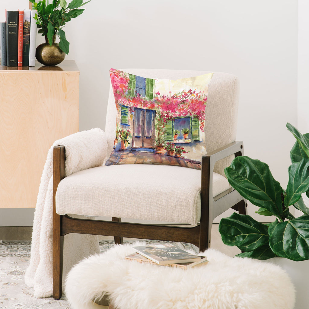 Laura Trevey Valldemossa Throw Pillow