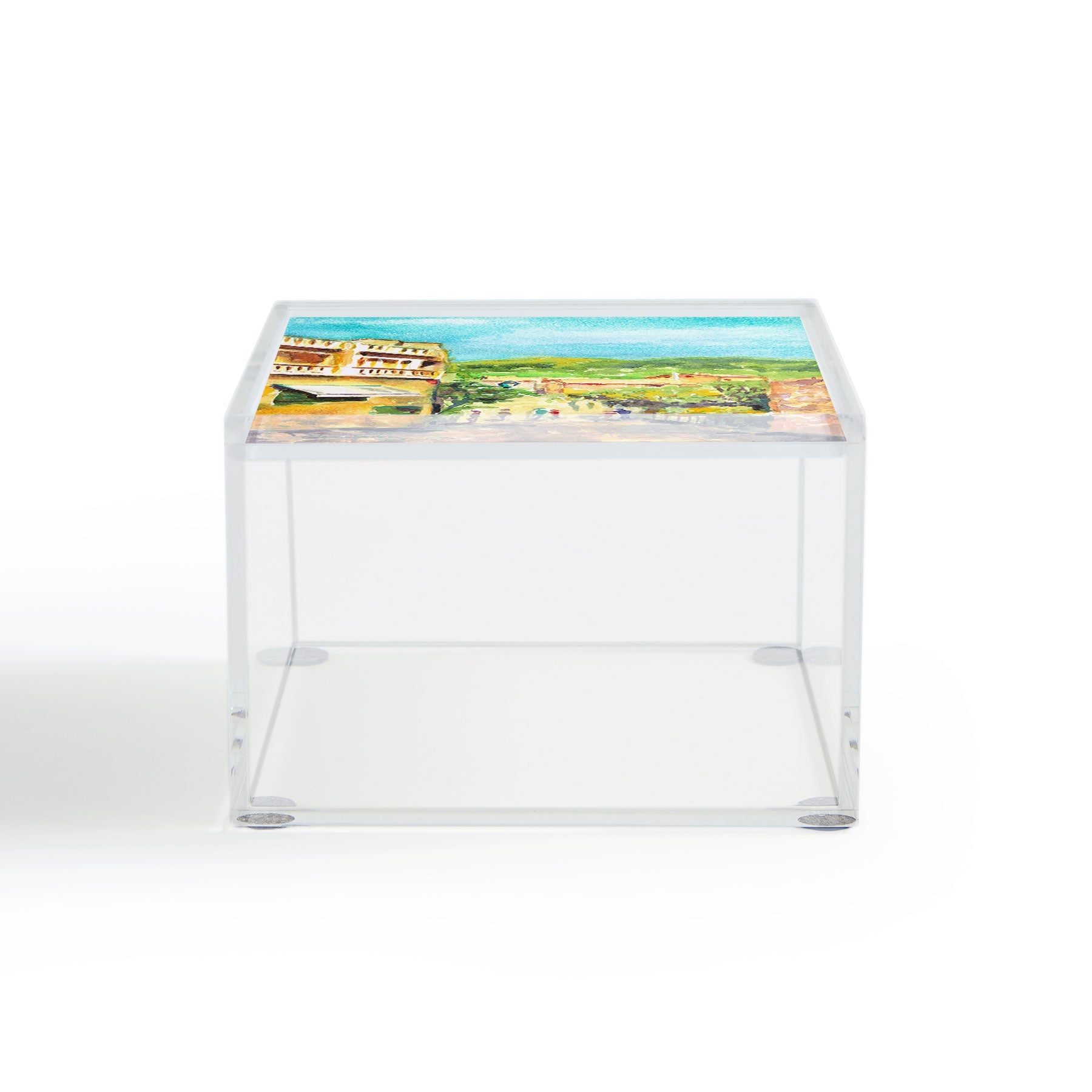 Laura Trevey Valldemossa Village Acrylic Box