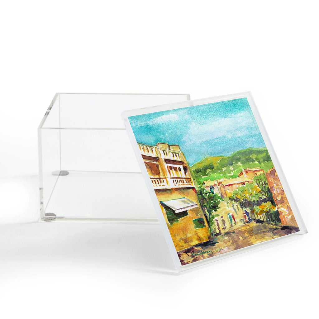 Laura Trevey Valldemossa Village Acrylic Box