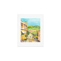 Laura Trevey Valldemossa Village Art Print