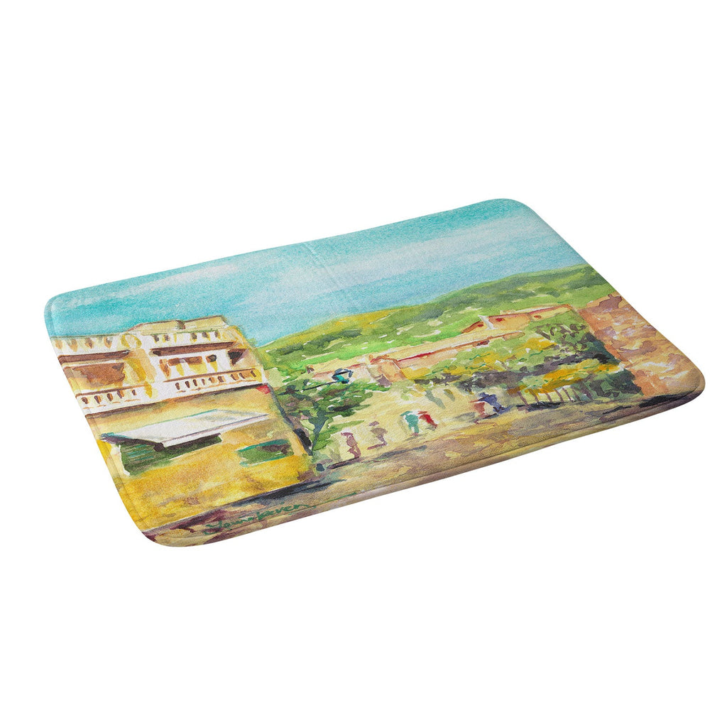 Laura Trevey Valldemossa Village Memory Foam Bath Mat