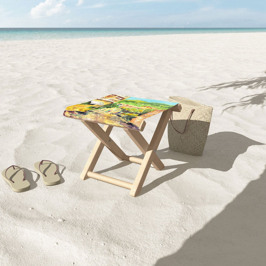 Laura Trevey Valldemossa Village Folding Stool