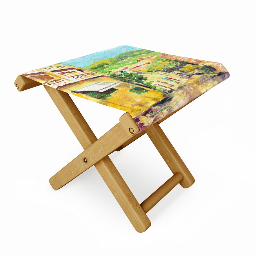 Laura Trevey Valldemossa Village Folding Stool