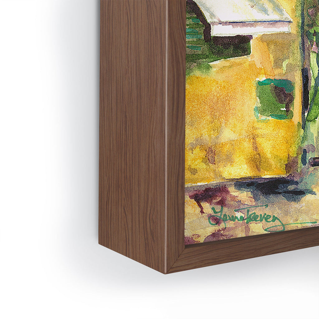 Laura Trevey Valldemossa Village Framed Mini Art Print