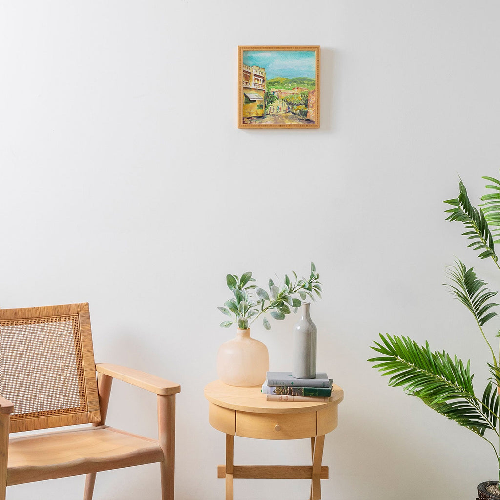 Laura Trevey Valldemossa Village Framed Wall Art