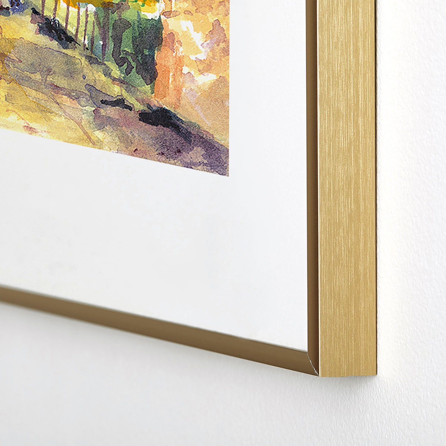 Laura Trevey Valldemossa Village Metal Framed Art Print