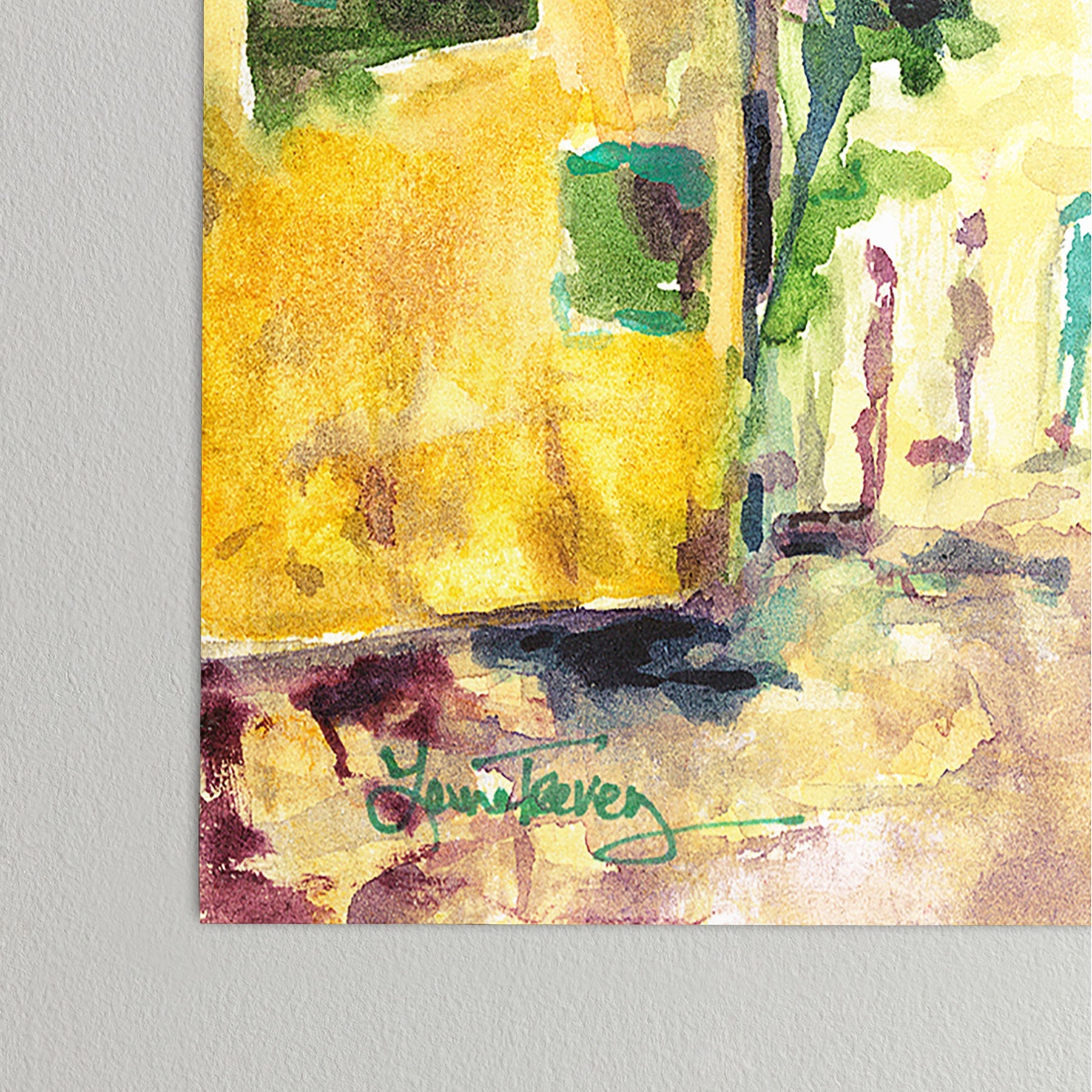 Laura Trevey Valldemossa Village Poster