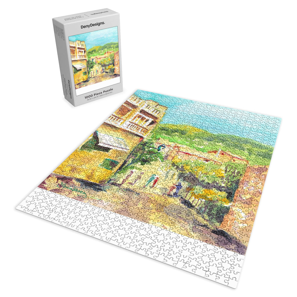 Laura Trevey Valldemossa Village Puzzle