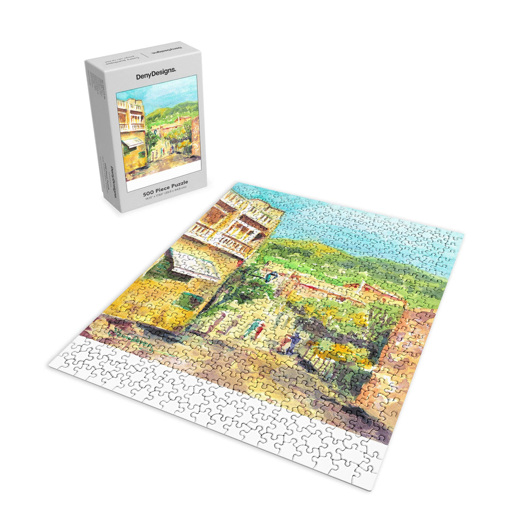 Laura Trevey Valldemossa Village Puzzle