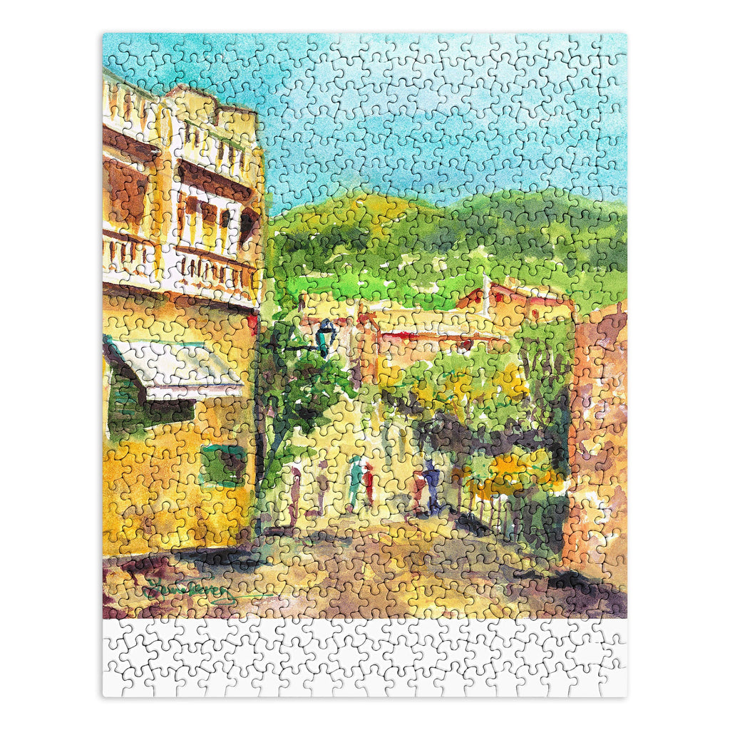 Laura Trevey Valldemossa Village Puzzle