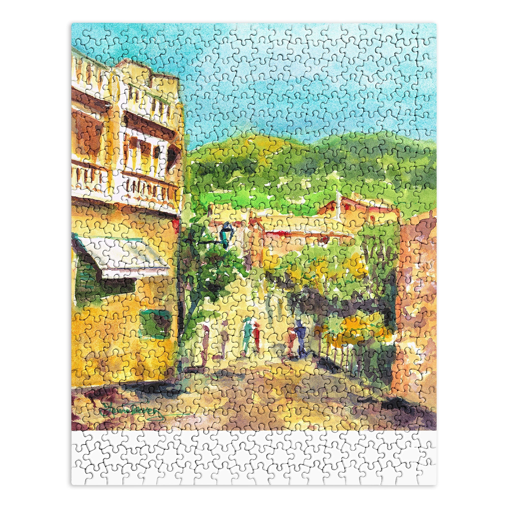 Laura Trevey Valldemossa Village Puzzle