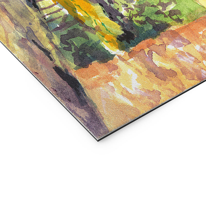Laura Trevey Valldemossa Village Welcome Mat