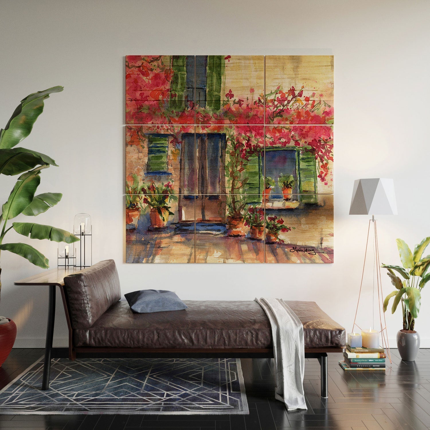 Laura Trevey Valldemossa Wood Wall Mural