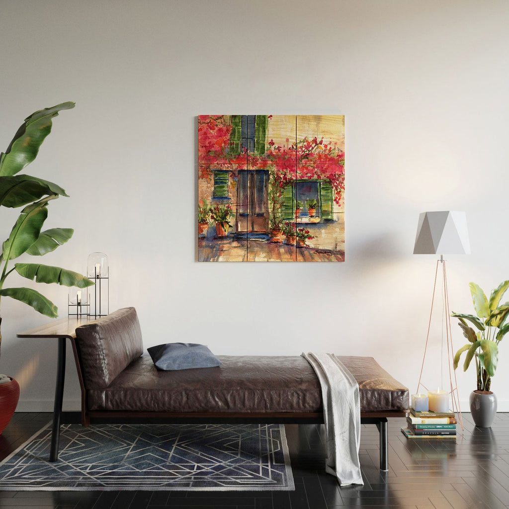 Laura Trevey Valldemossa Wood Wall Mural