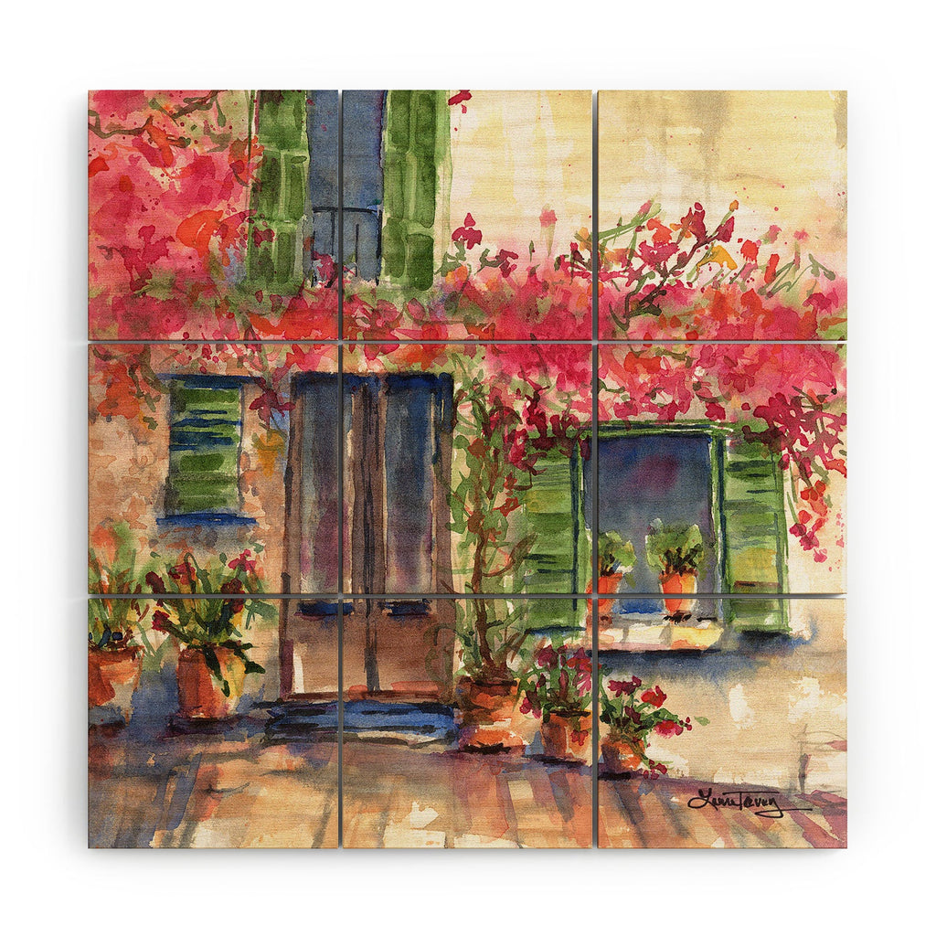 Laura Trevey Valldemossa Wood Wall Mural