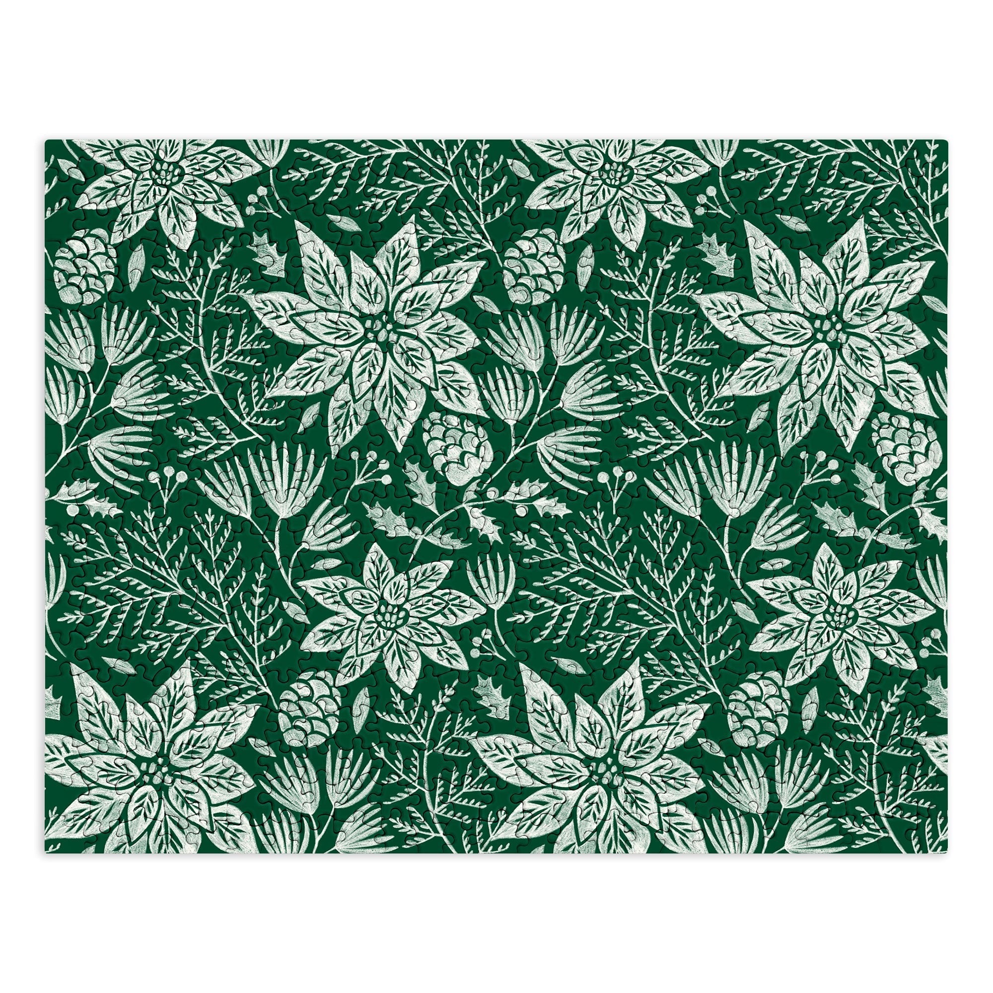 Pimlada Phuapradit Christmas Poinsettia Puzzle
