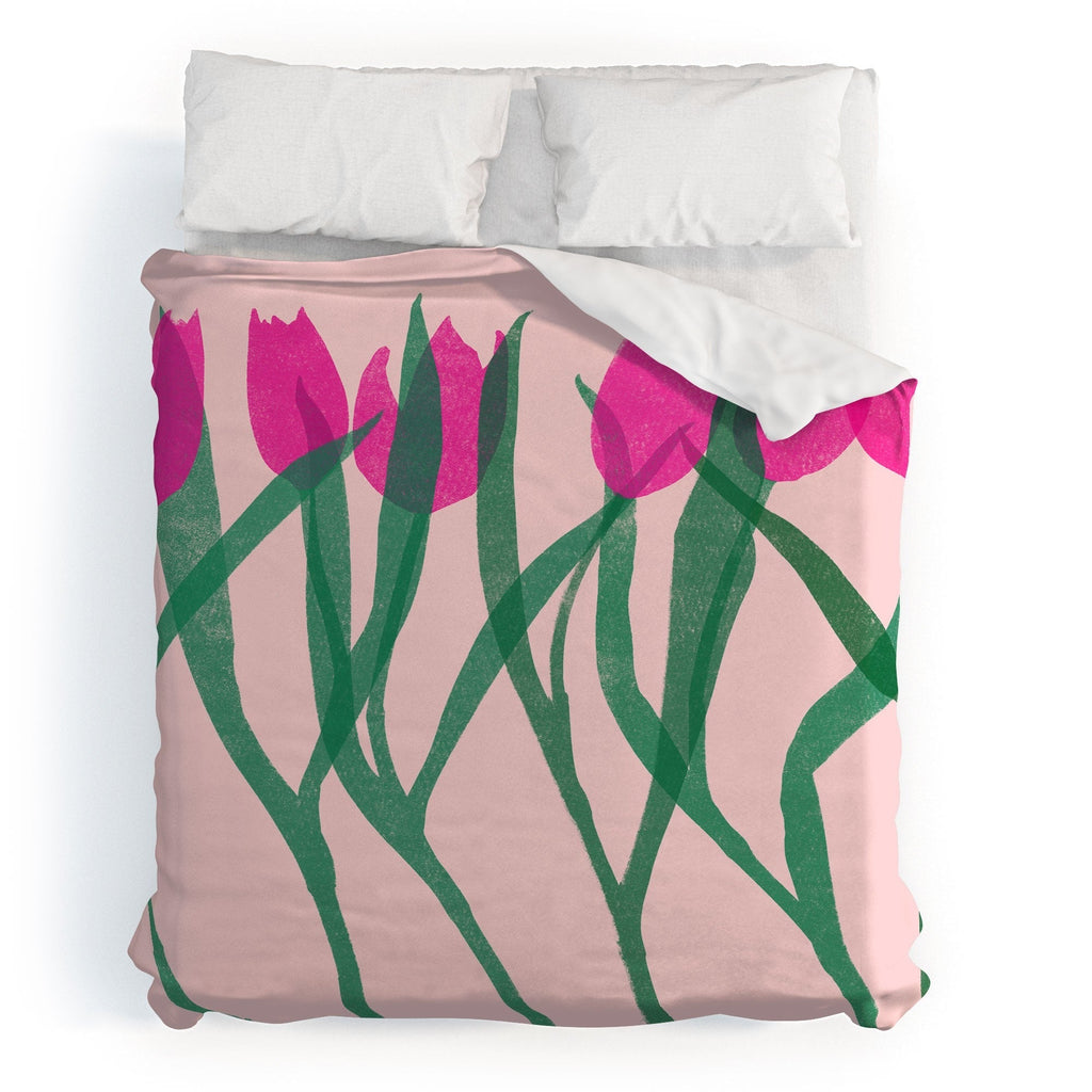 Garima Dhawan tulips 14 Duvet Cover