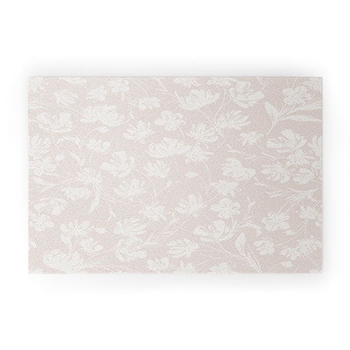 Gabriela Fuente Martine Neutral Welcome Mat