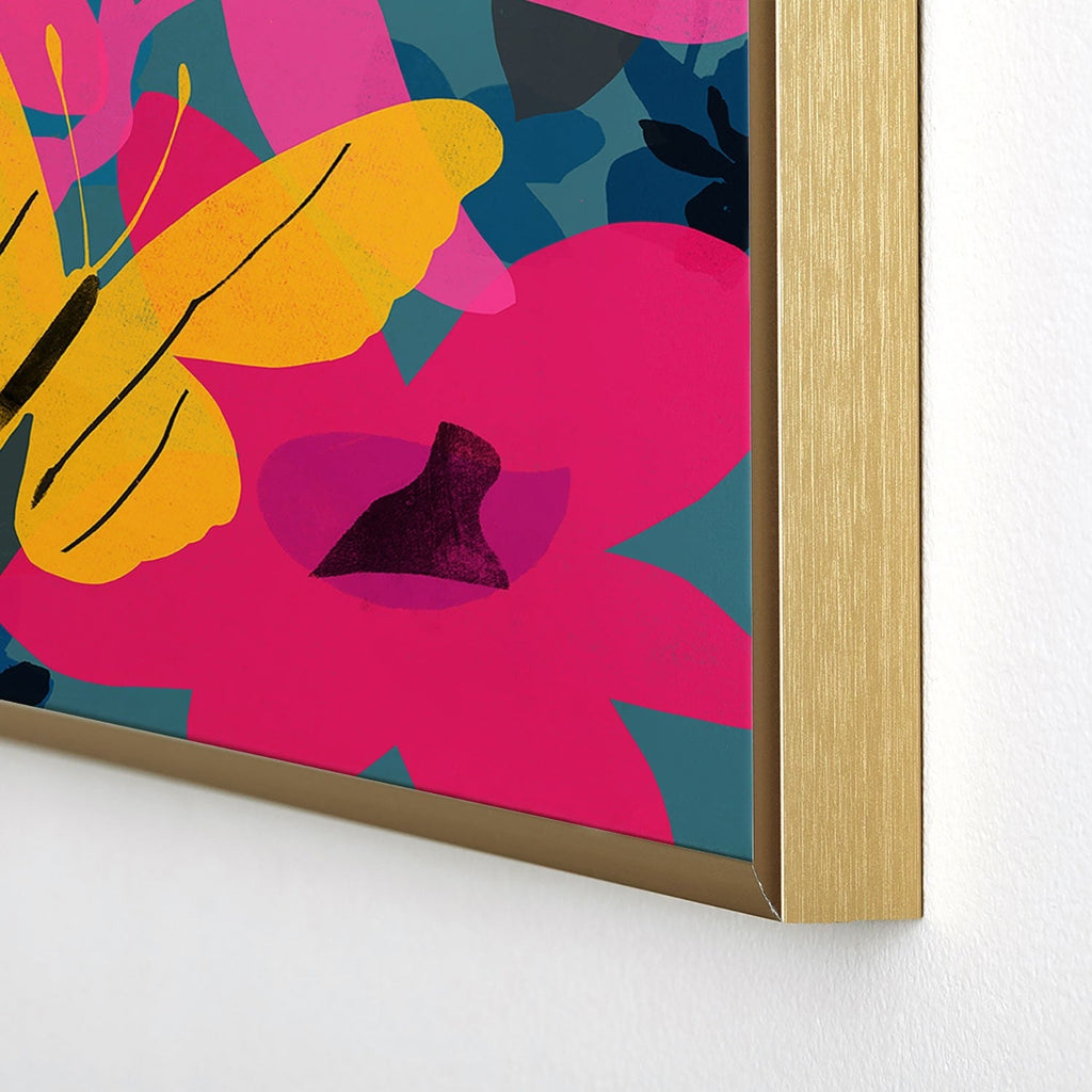 Garima Dhawan wild 1 Square Metal Framed Art Print