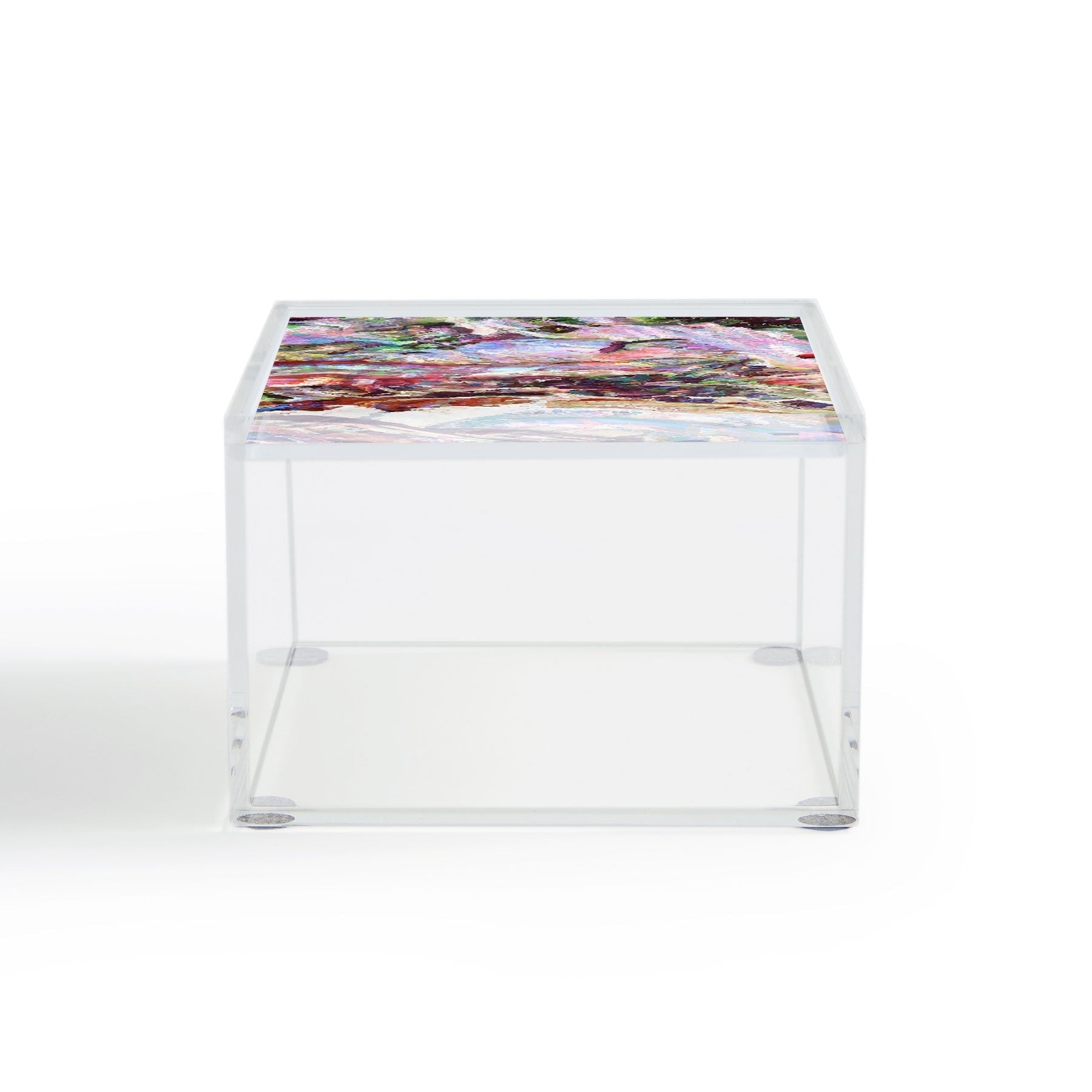 83 Oranges Sequin Haze Acrylic Box