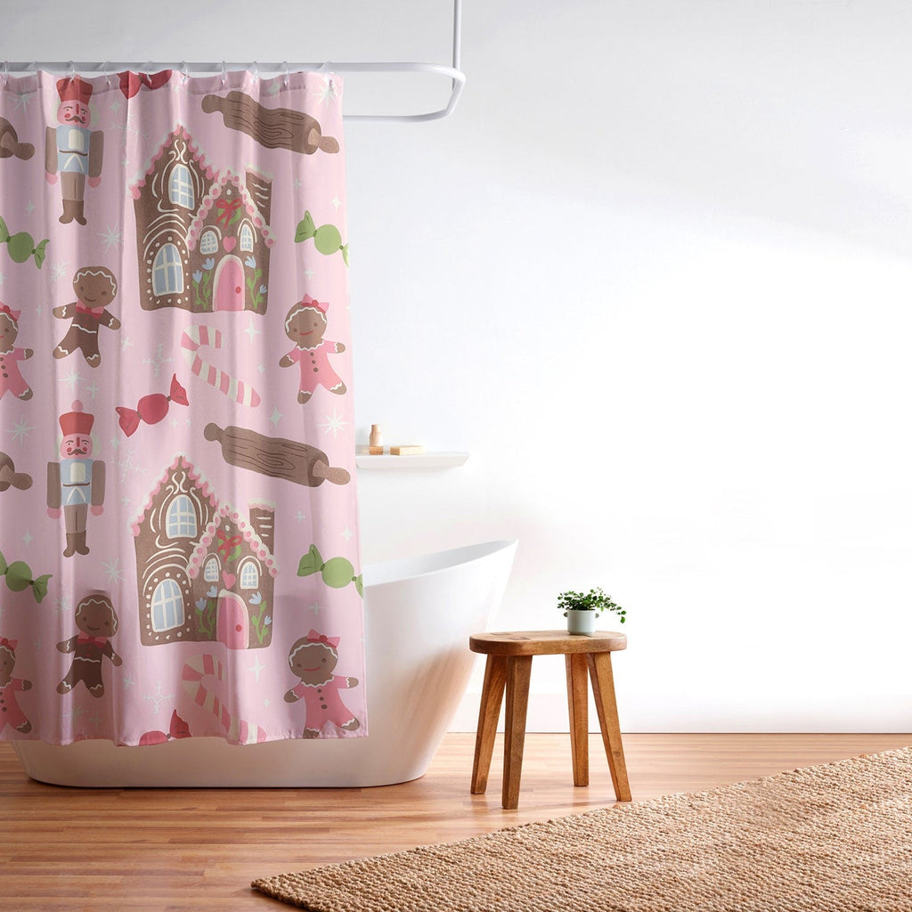 carriecantwell Sweet Christmas Holidays Shower Curtain