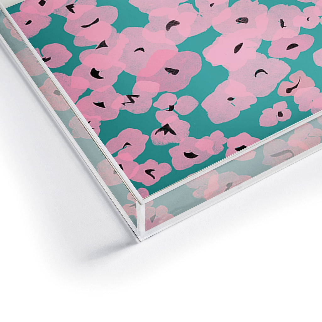 Garima Dhawan hydrangea 14 Acrylic Tray