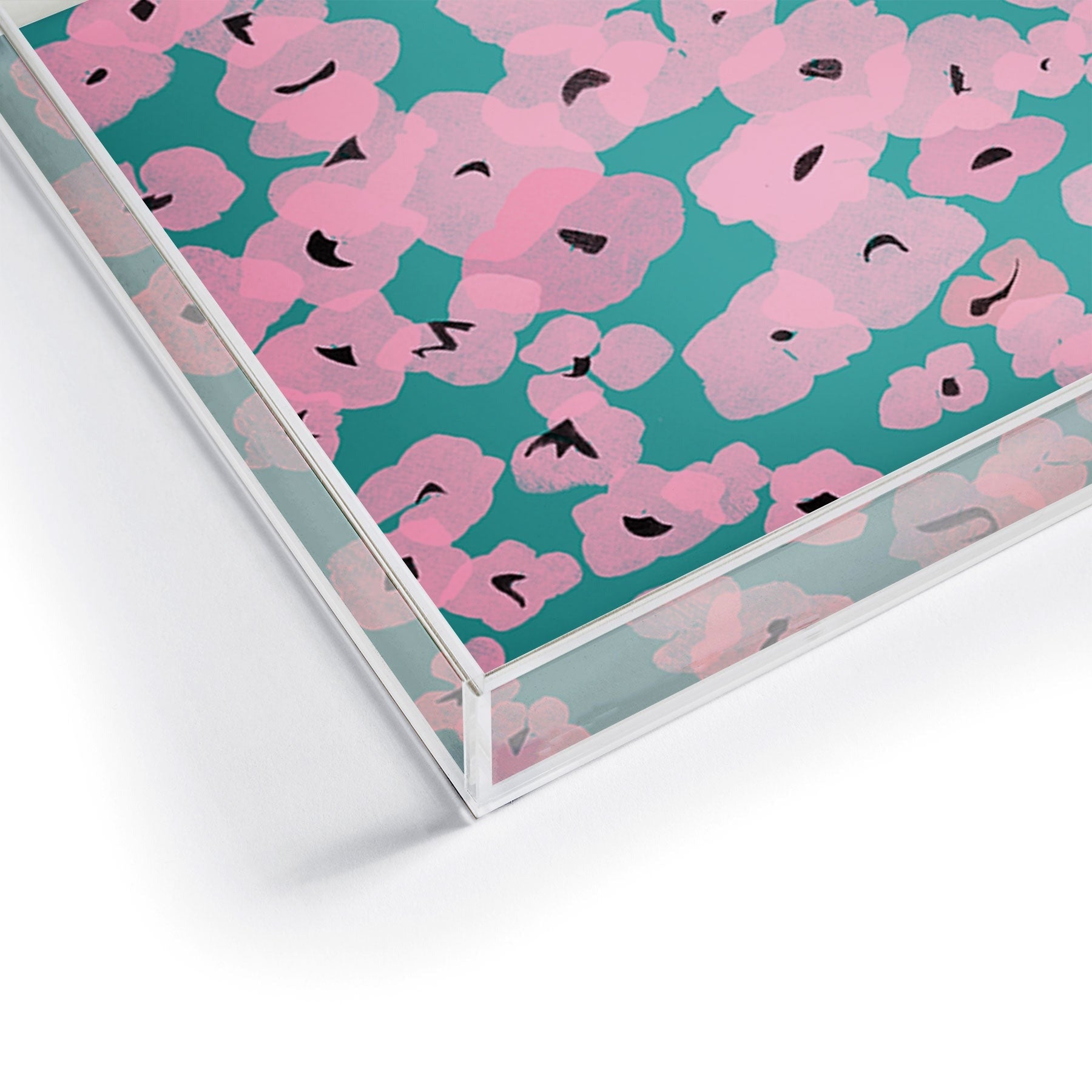 Garima Dhawan hydrangea 14 Acrylic Tray
