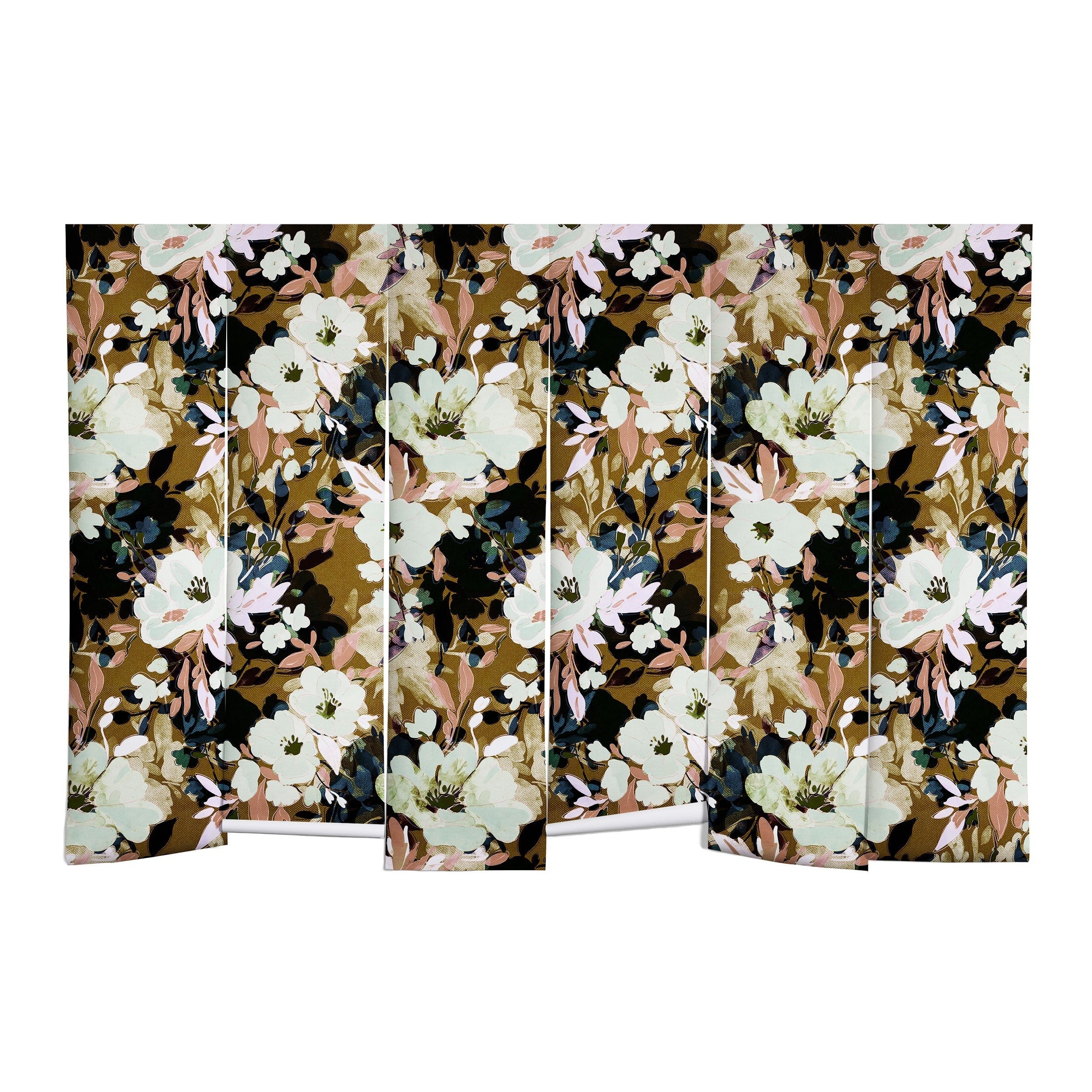 Marta Barragan Camarasa Romantic Floral Fusion Wall Mural