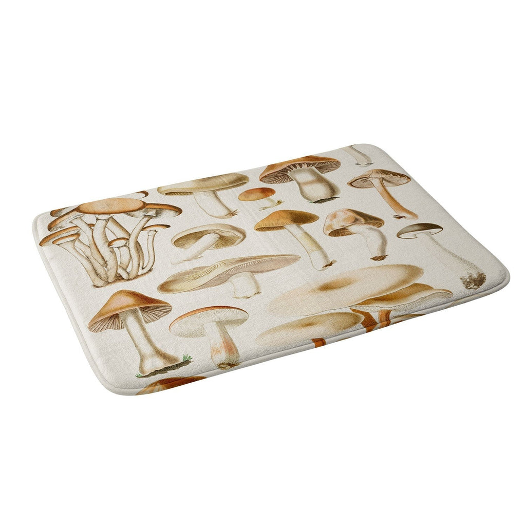 Gal Design Mushrooms Collection Memory Foam Bath Mat