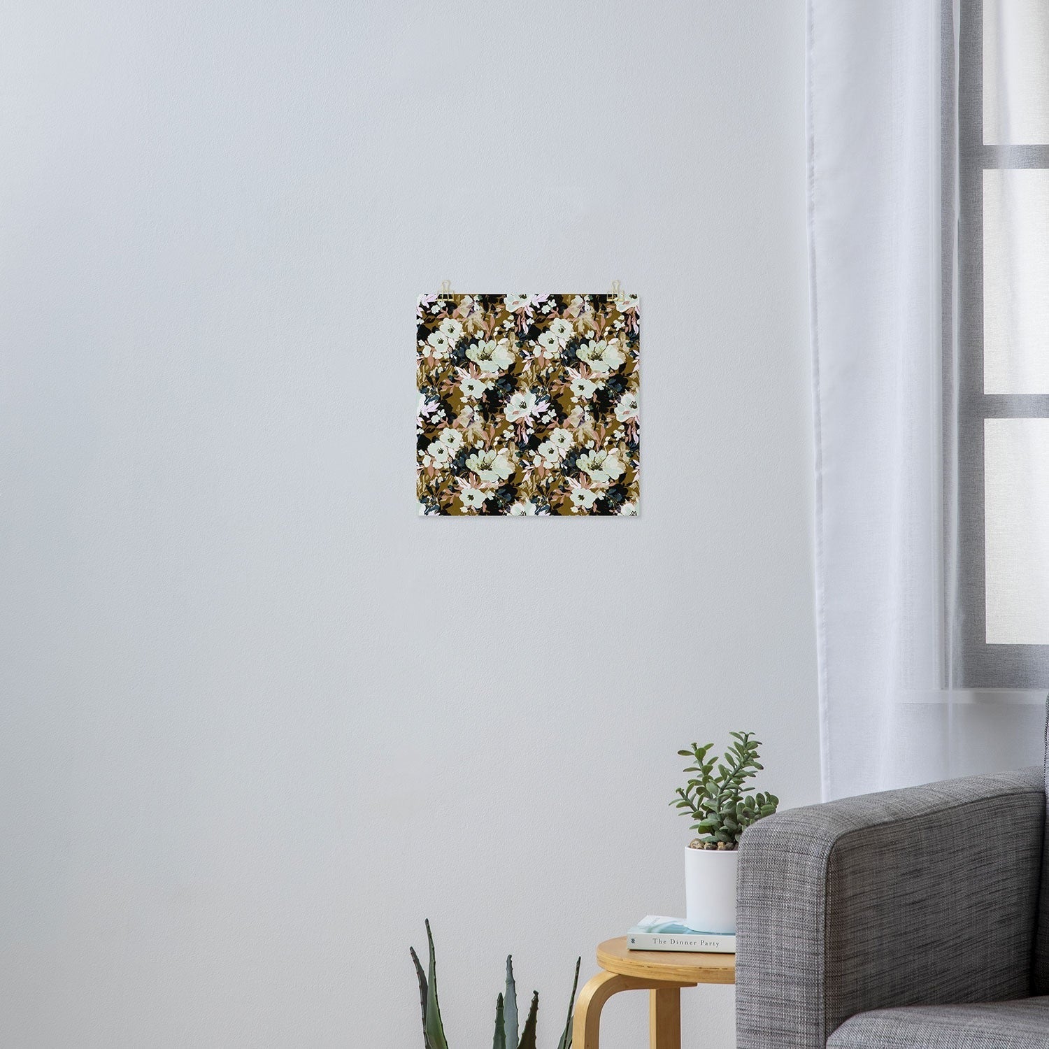 Marta Barragan Camarasa Romantic Floral Fusion Art Print