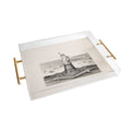 DENY Designs Vintage Lady Liberty Acrylic Tray