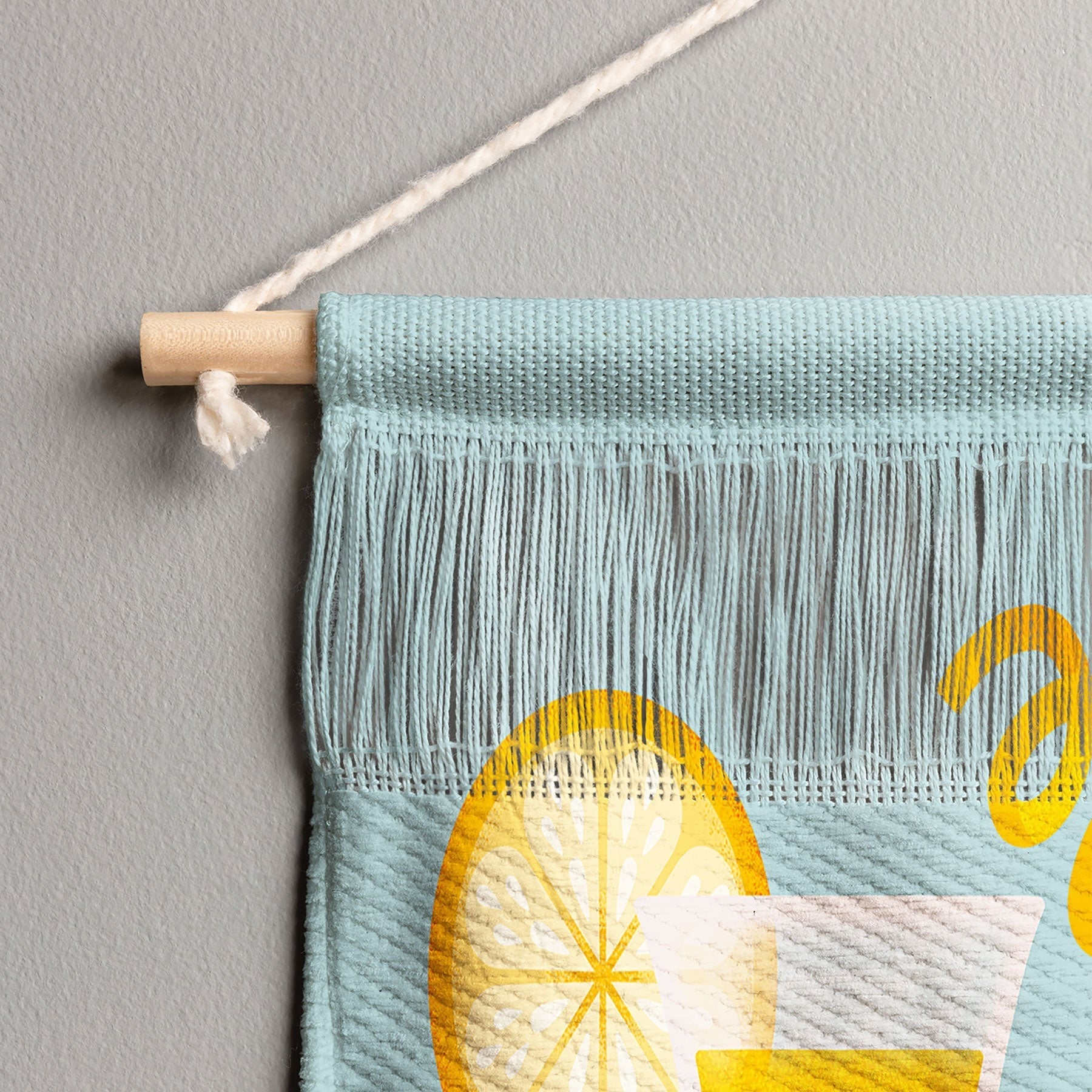 Jessica Molina Limoncello Cocktail Wall Hanging Portrait