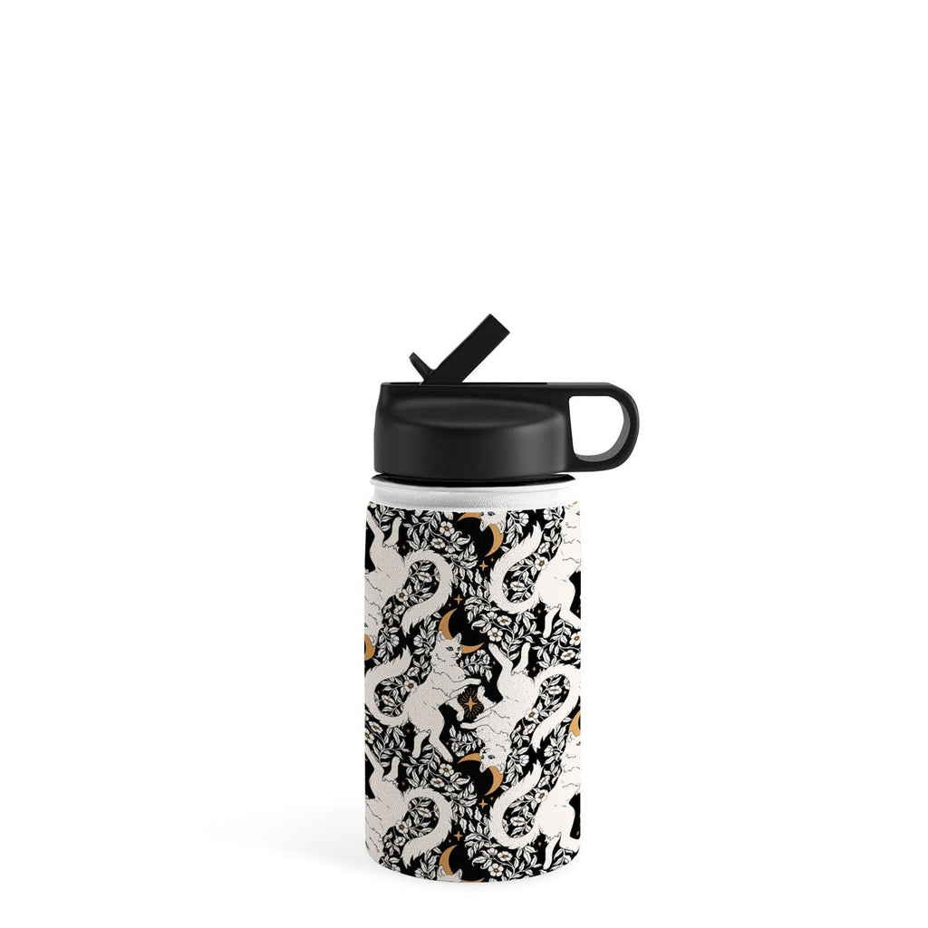 Avenie Celestial Cats Gold Water Bottle