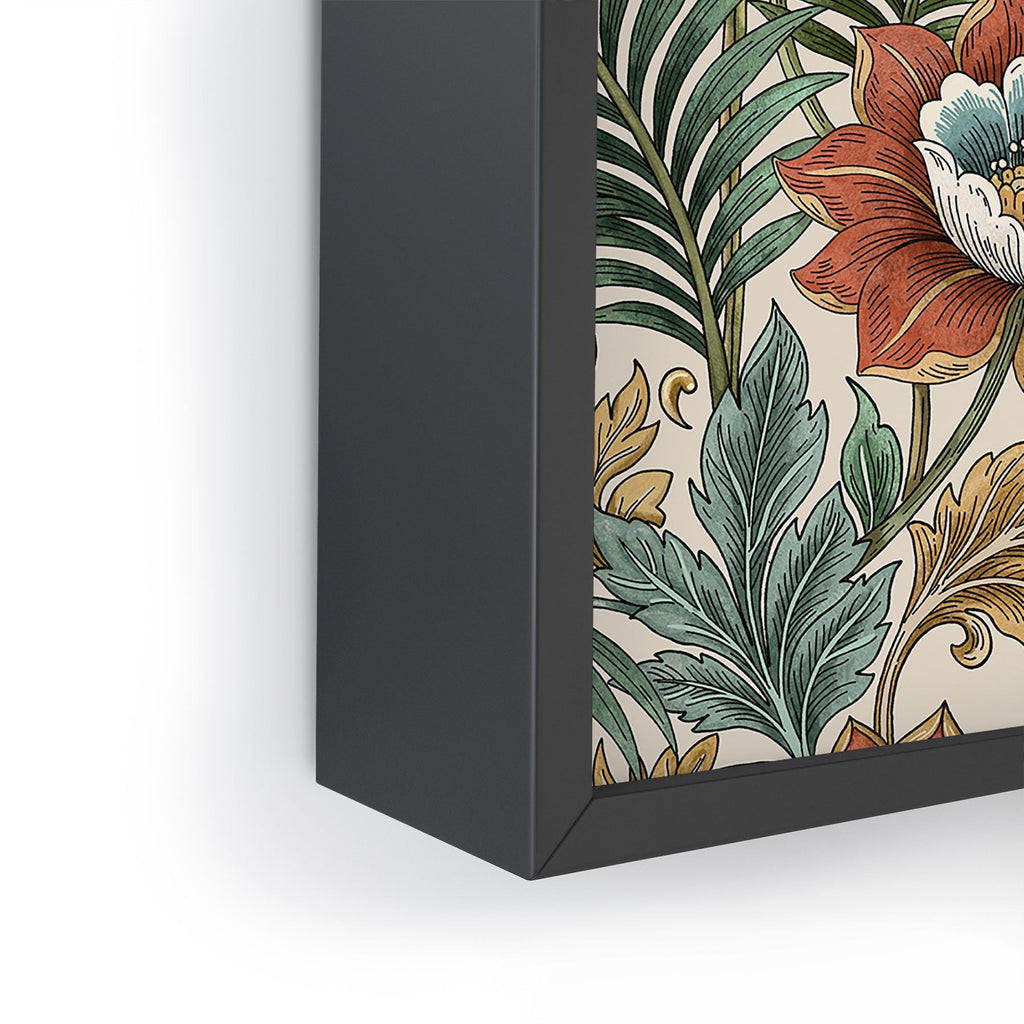 Marta Barragan Camarasa Retro Jungle Garden Framed Mini Art Print