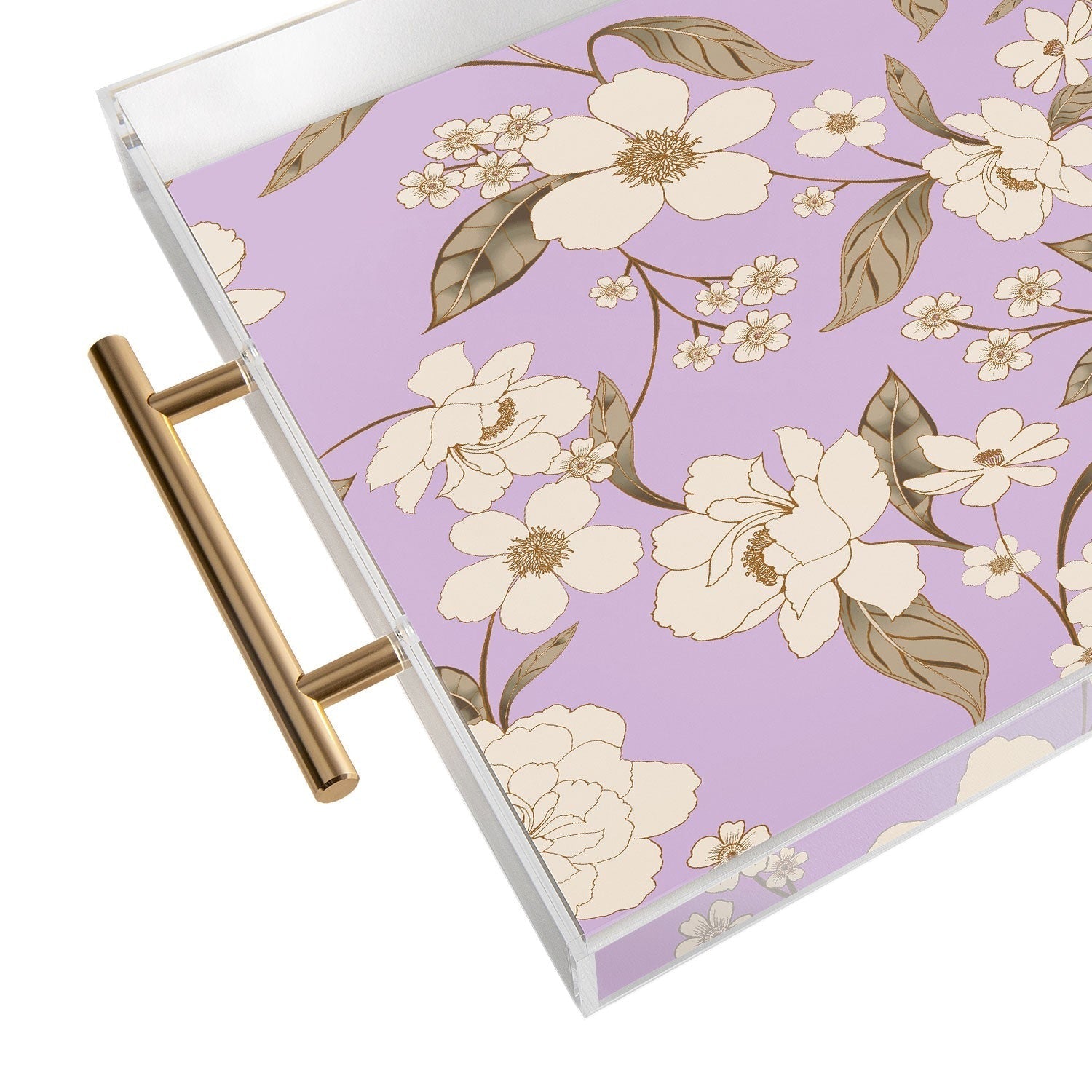 Gabriela Fuente Roberta lilac Acrylic Tray
