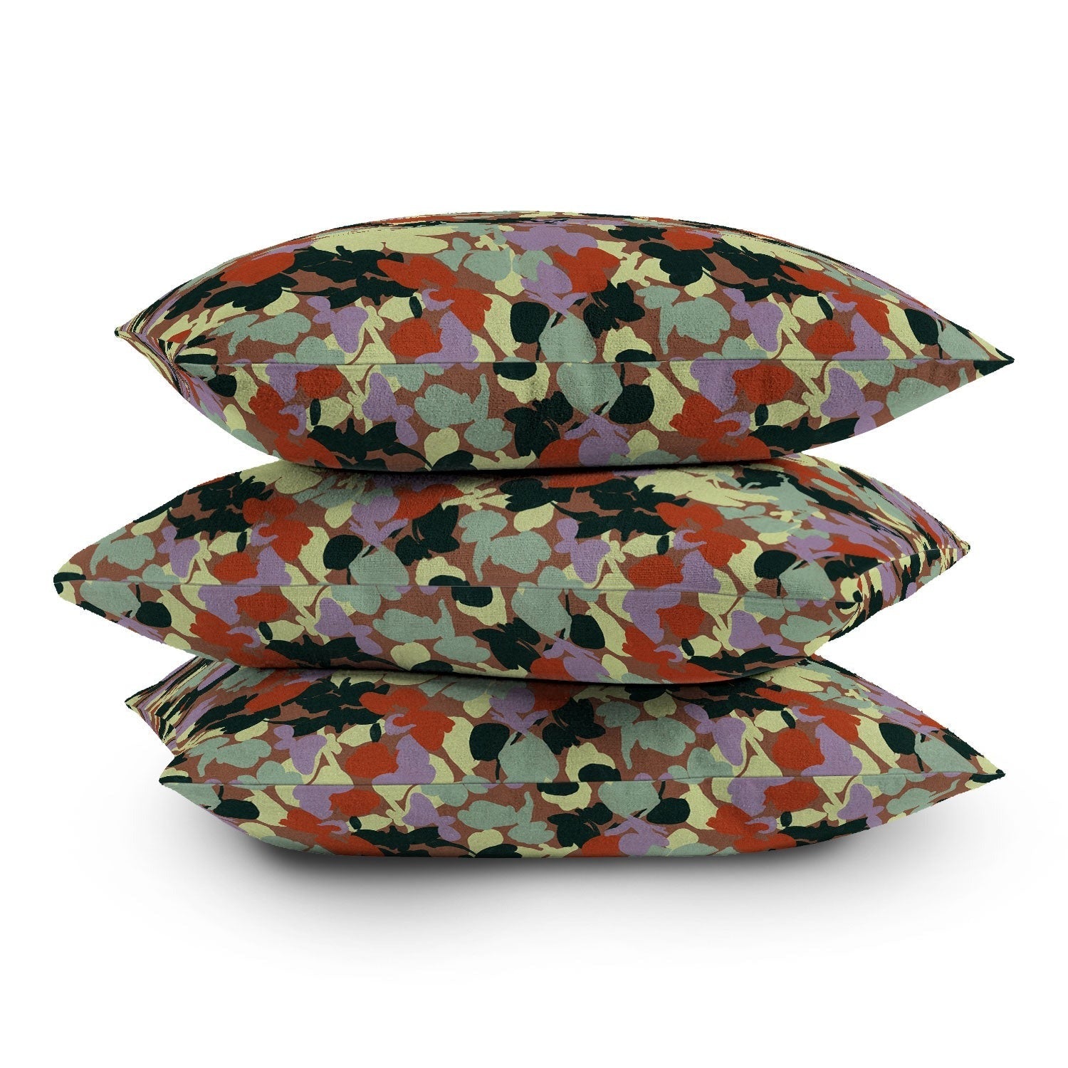 Marta Barragan Camarasa Retro Bloom Medley Outdoor Throw Pillow