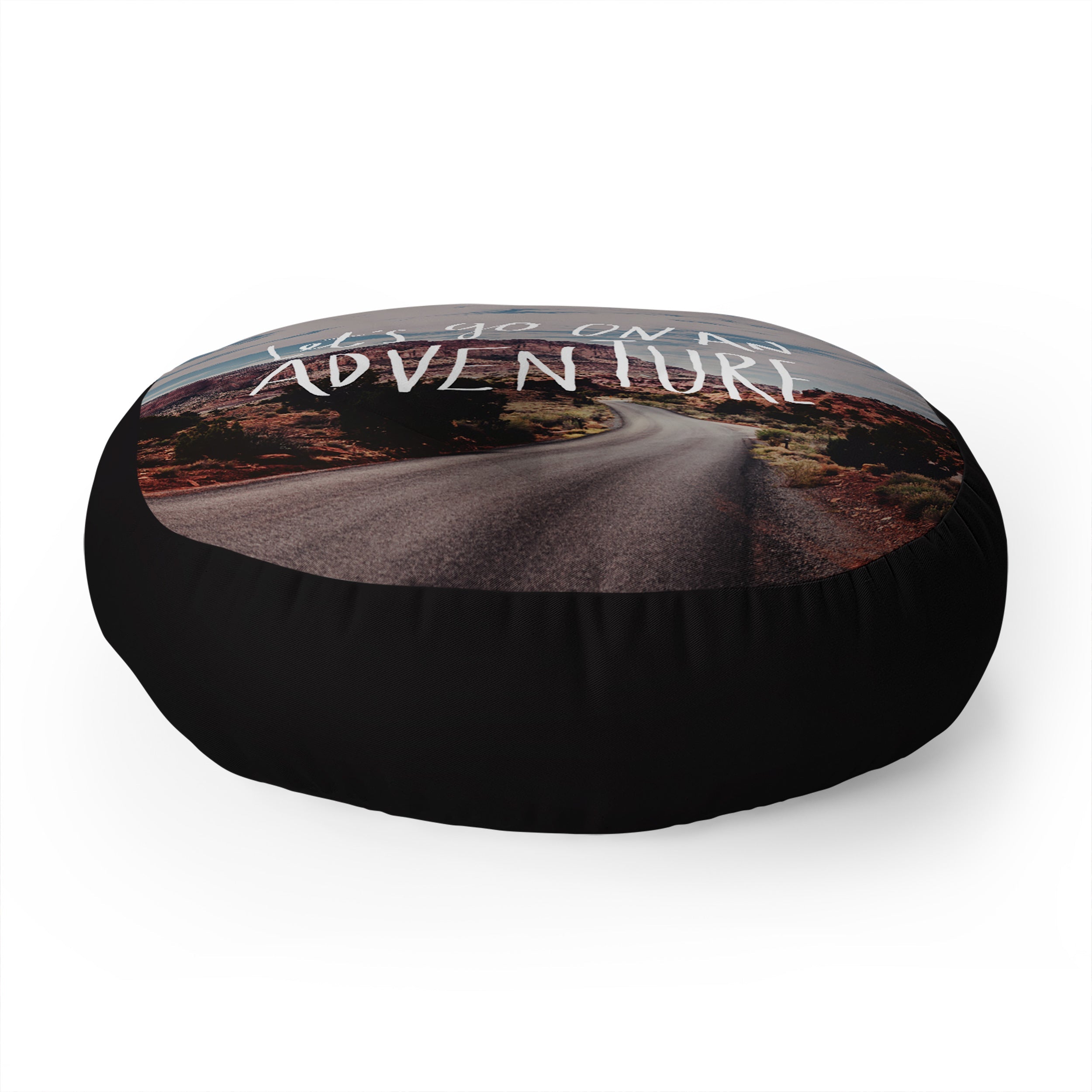 Leah Flores Adventure Utah Floor Pillow Round