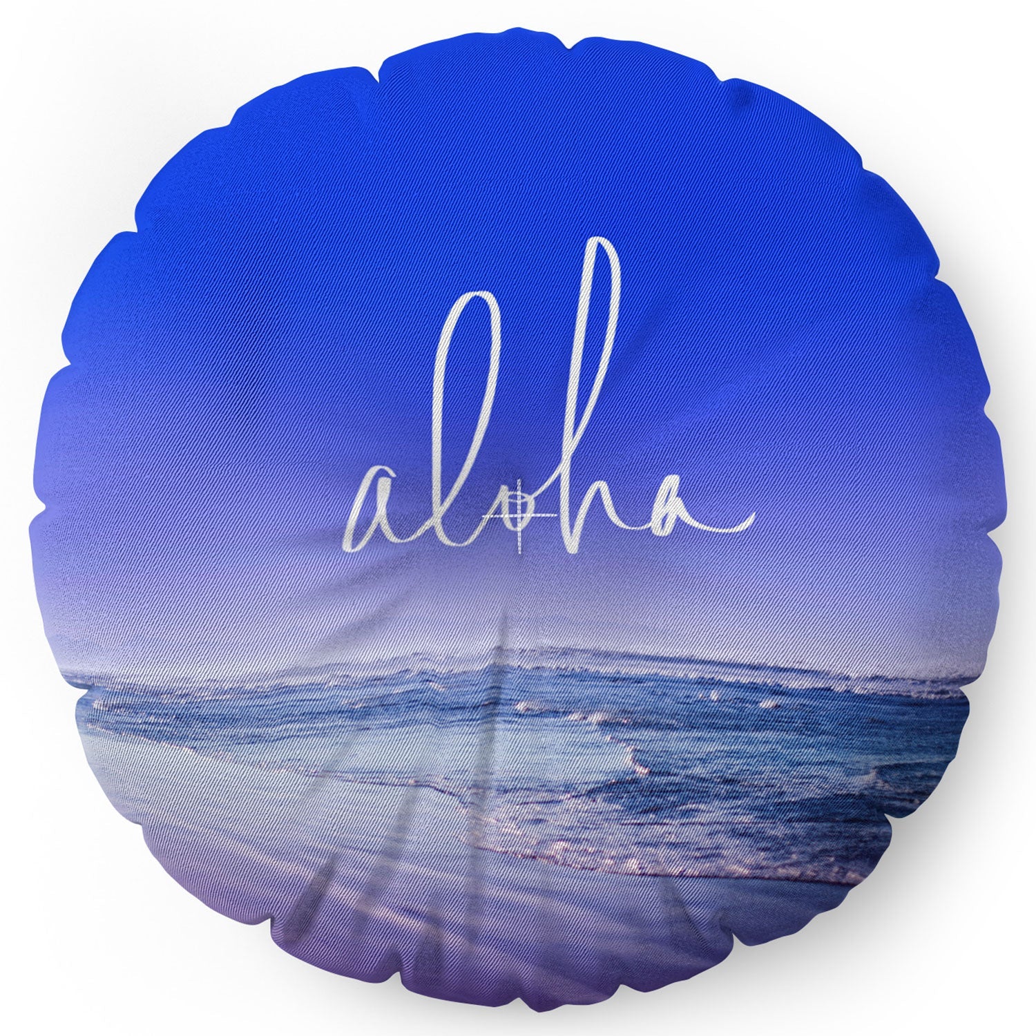 Leah Flores Aloha Beach Floor Pillow Round
